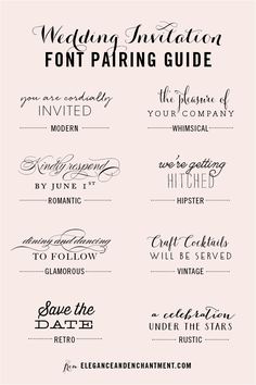 Wedding Invitation F