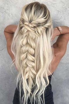 55 Creative Braid Hairstyles That are so Easy to Try #Women # #creativebraid #hairstylesthataresoeasytotry