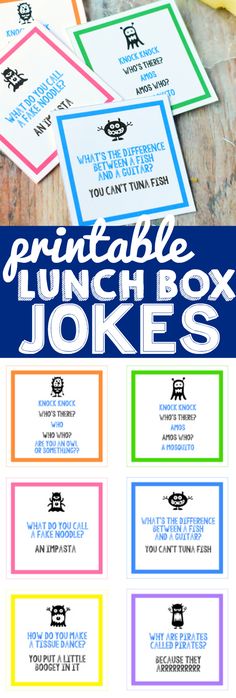 Printable Lunch Box