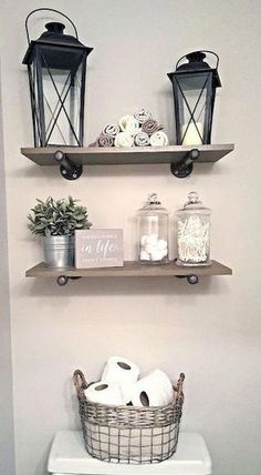 Perfect Over the Table Farmhouse Open Wall Shelving