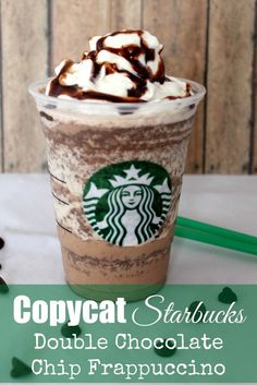 CopyCat Starbucks Double Chocolate Chip Frappuccino
