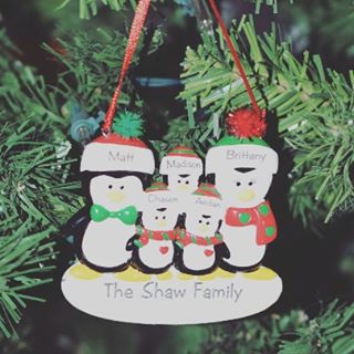 In love with my personalized family ornament from personalized mall.  Plus today these ornaments are 20% off. Act fast  this deal is only valid for 24 hours #ad