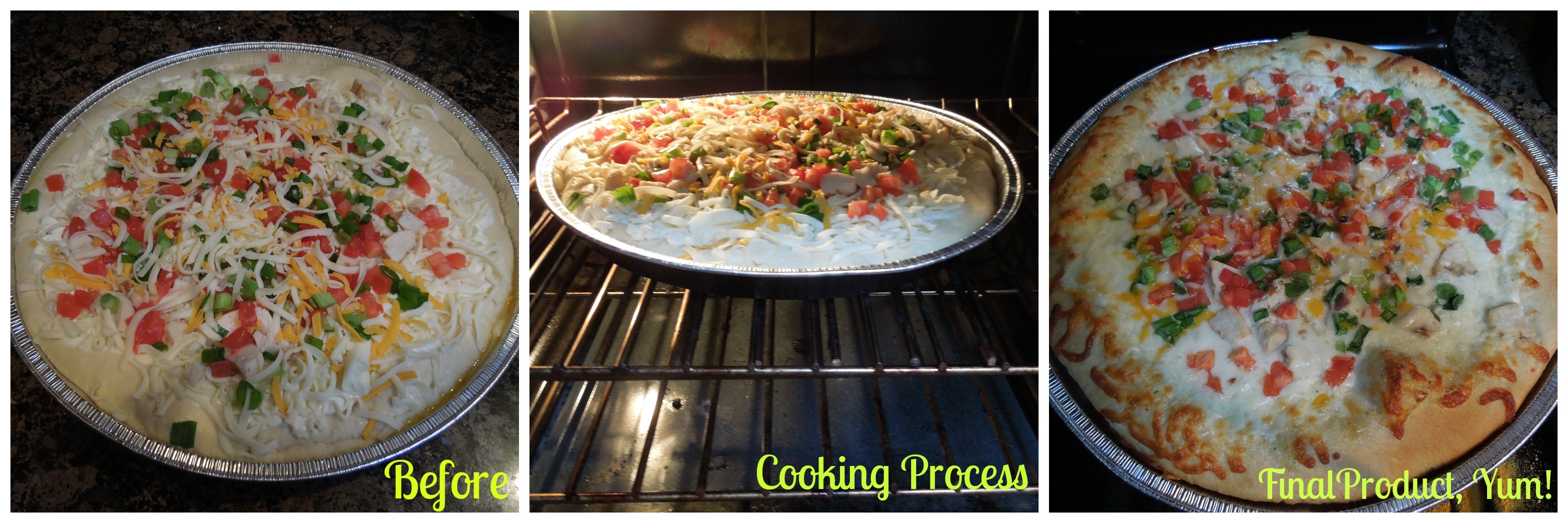 chicken baking process