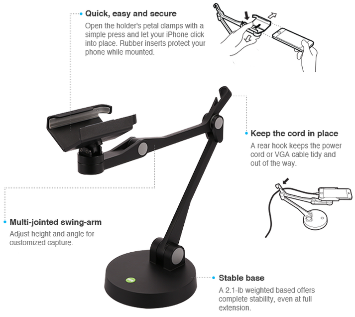 ipevo-articulating-stand
