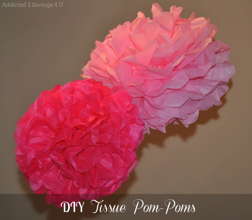 Tissue Pom Poms