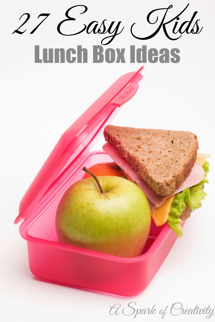 27 Easy Kids Lunch Box Ideas