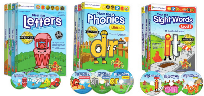 prep Preschool Prep Collection (10 DVD’s) Only $39.99 (Reg. $129.95!) + Free Shipping