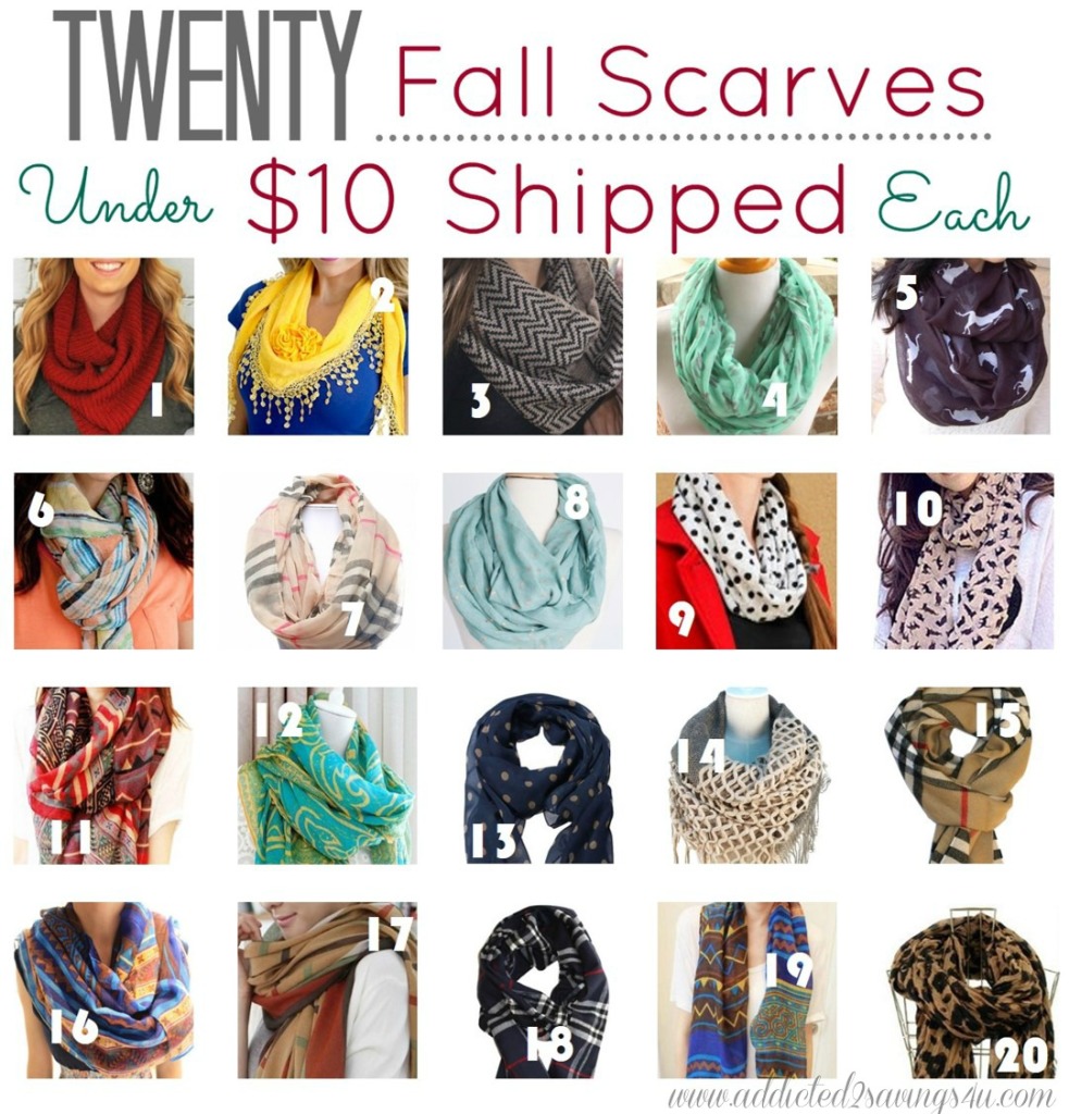 20 Fall Scarves 2