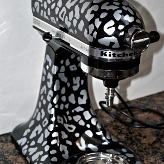 Leopard Kitchen aid mixer