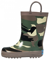 camo rain boot