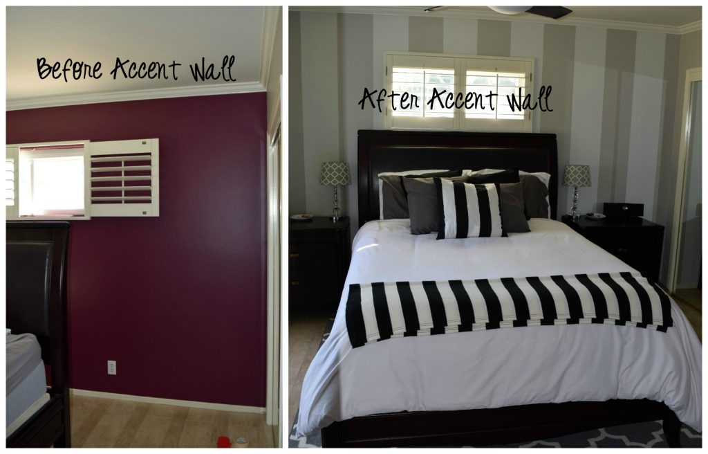Before and After Master bedroom