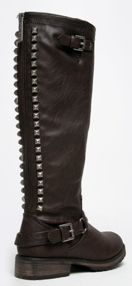 brown studded