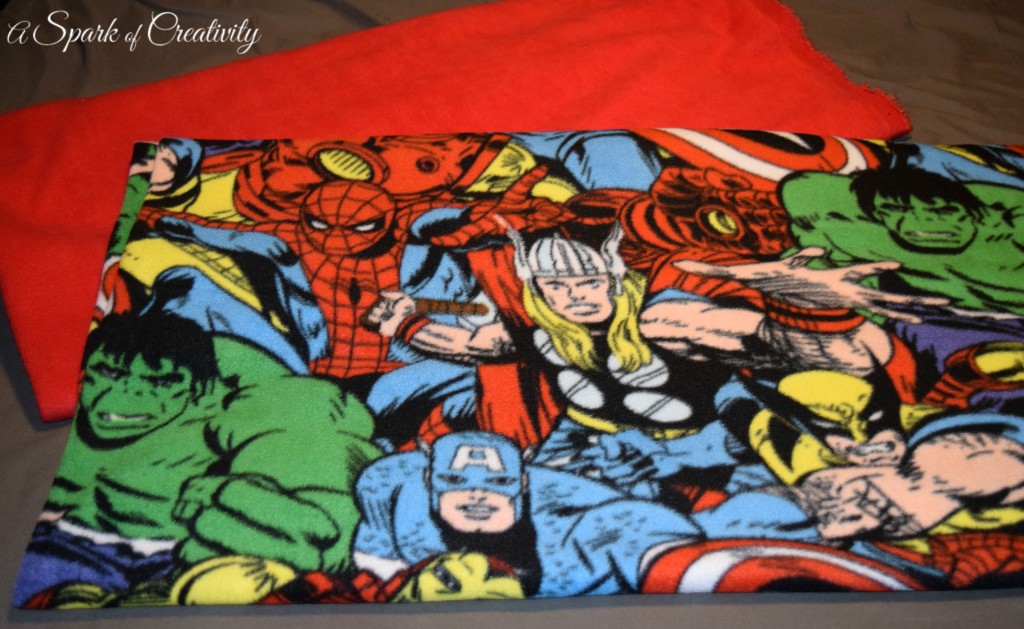 Spiderman fleece