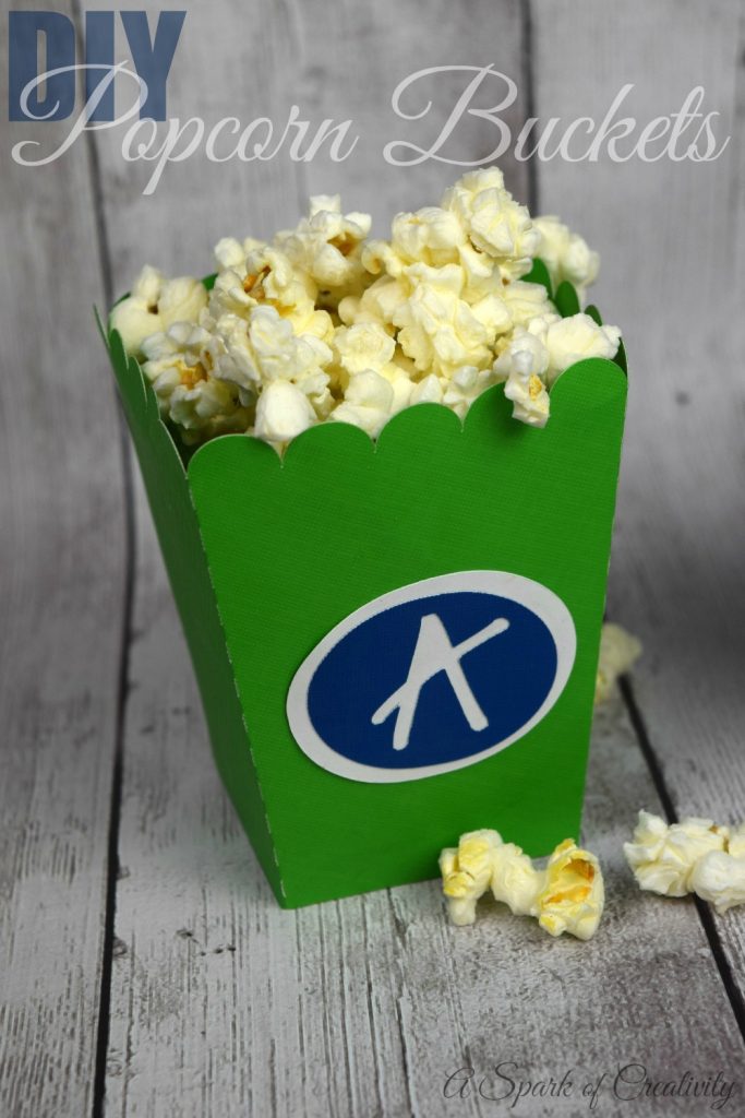 DIY Popcorn Buckets