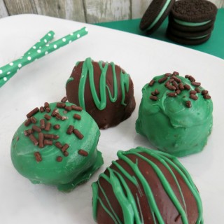 Mint Oreo Truffles