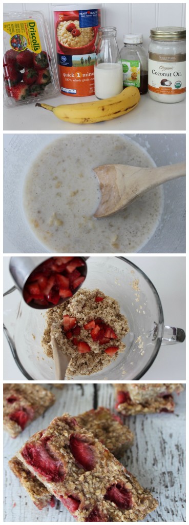 Strawberry Granola Bars