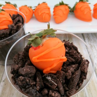 Carrot Strawberry Pudding Cup