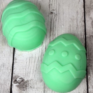 Homemade Easter Egg Soaps