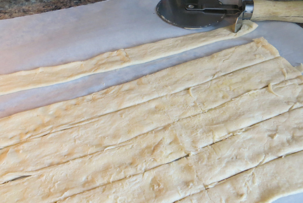 Egg Salad Crescent Carrot Process