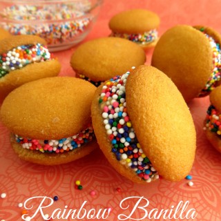 Rainbow Banilla Bites