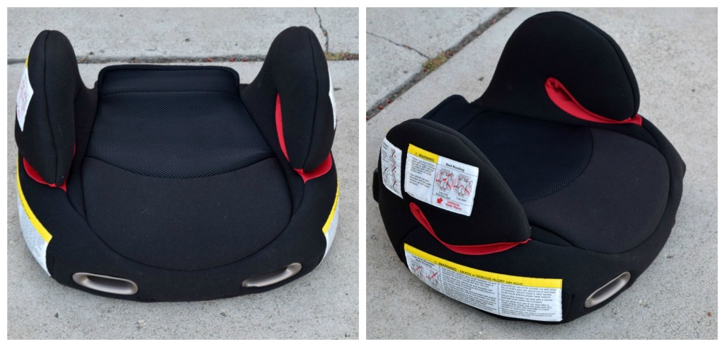 Combi booster seat upclose
