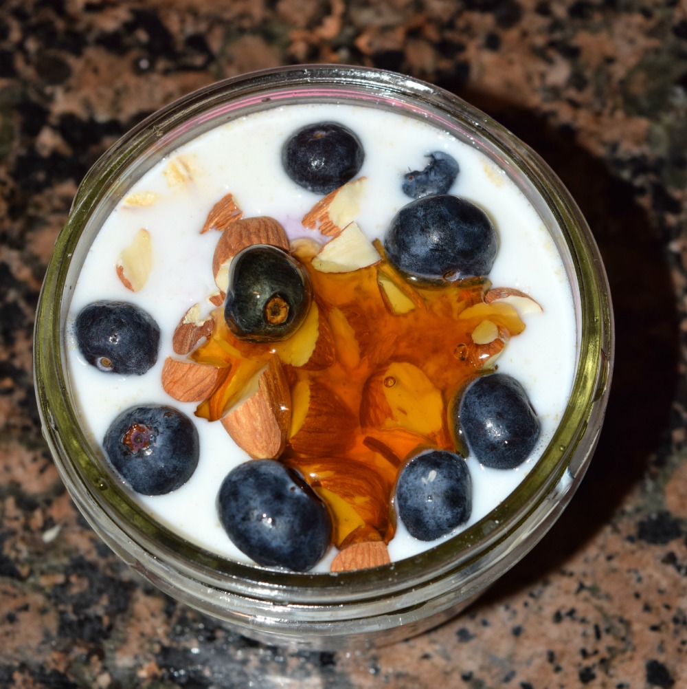 Overnight Blueberry Oatmeal Setting