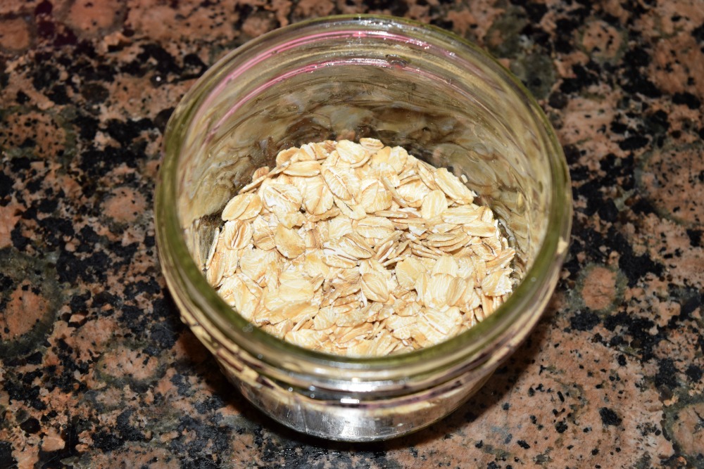 Overnight Blueberry Oatmeal oats