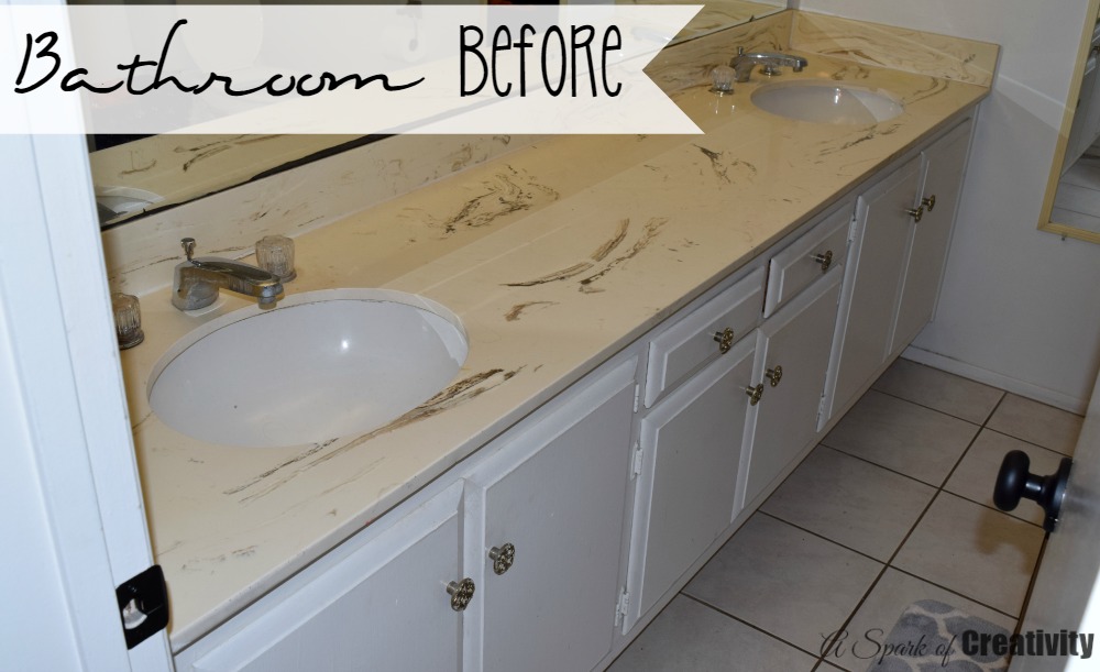 Bathroom Before