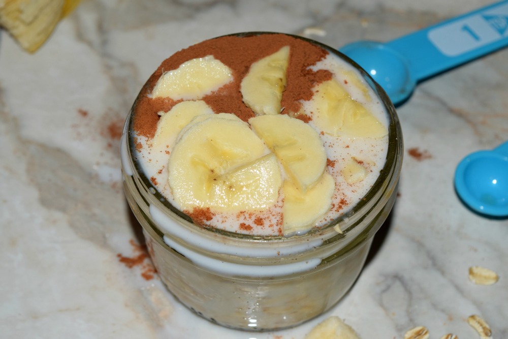 Overnight Banana Oatmeal bananas