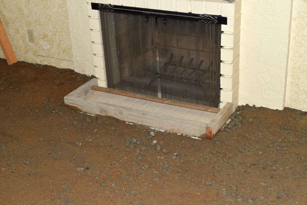 Drop down living room filler