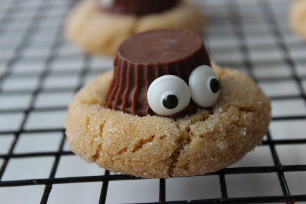 Peanut Butter Spider Cookies prep