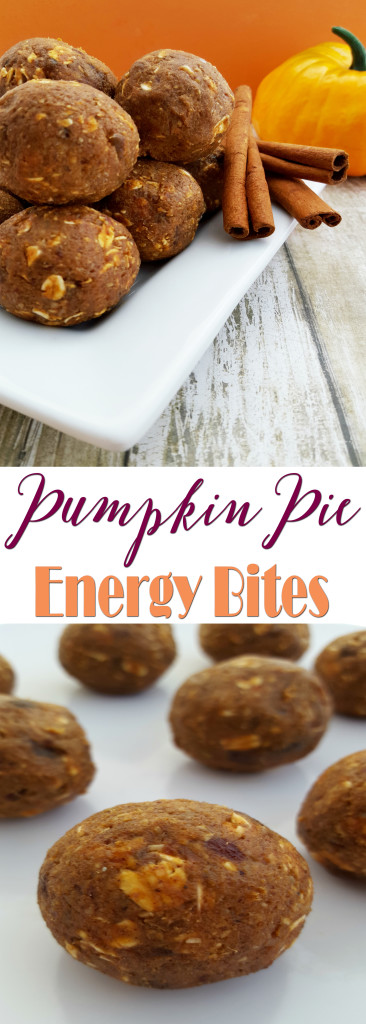 Pumpkin Pie Energy Bites