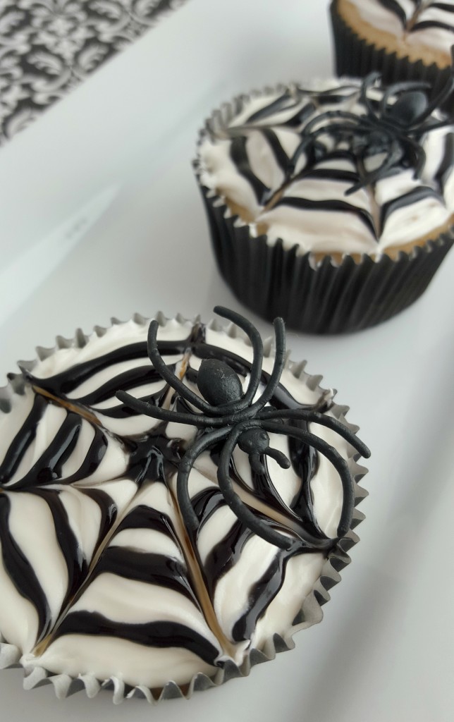 Halloween Spider Web Cupcakes Recipe – an easy and delicious Halloween treat