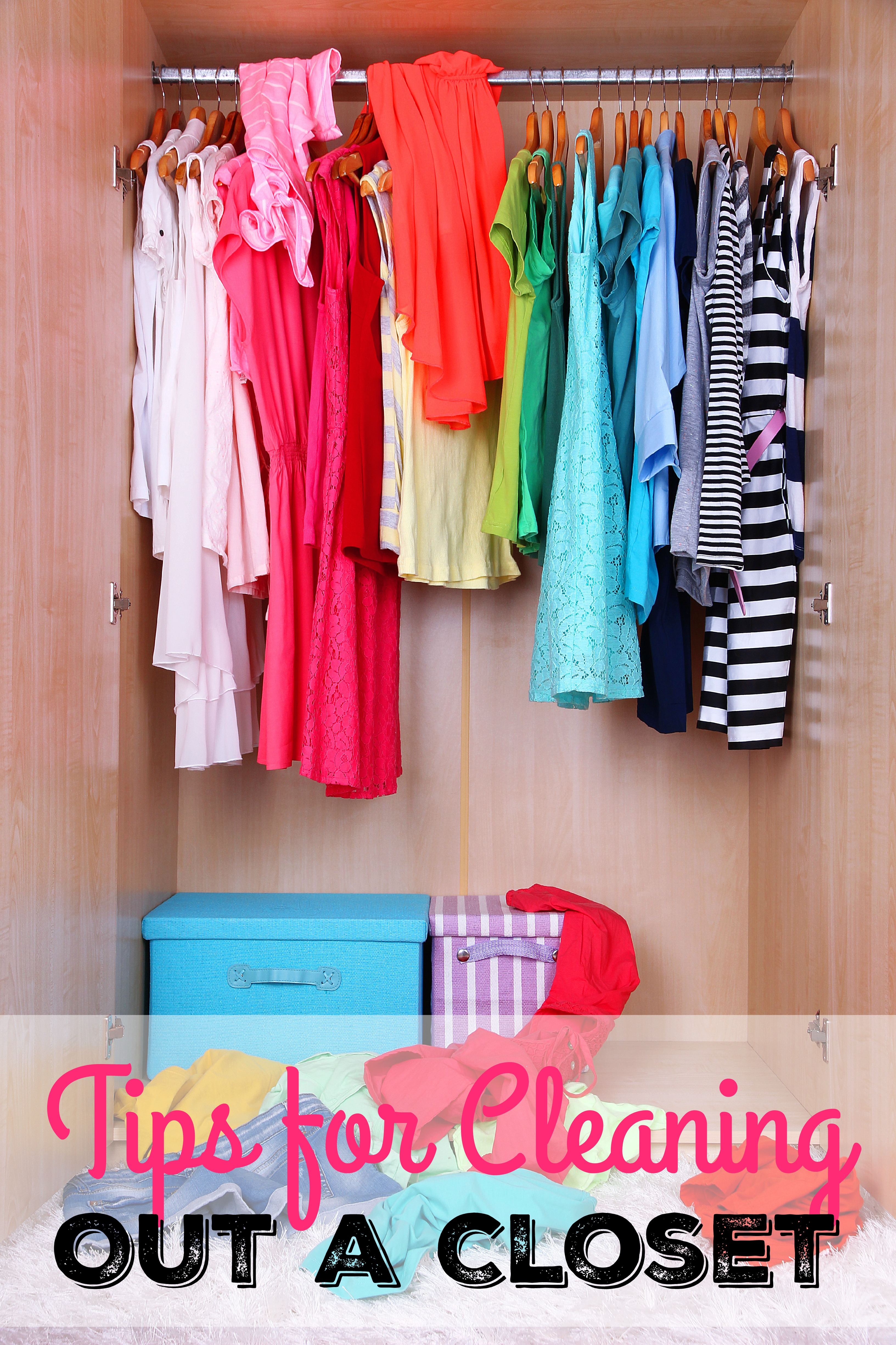 Tips for Cleaning out a Closet