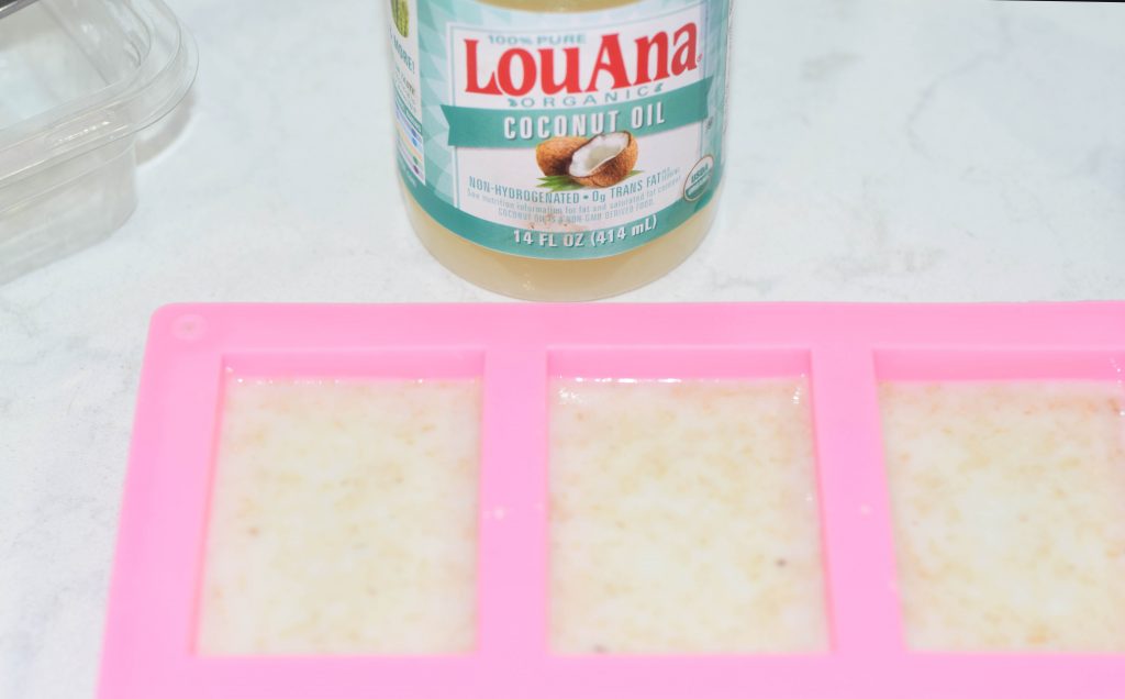 Homemade Coconut Exfoliating Soap set