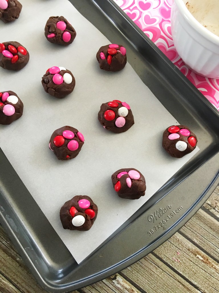 Homemade Chocolate M & M Cookies