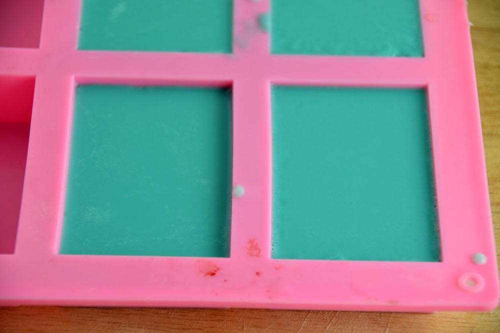 Homemade Watermelon Soap green