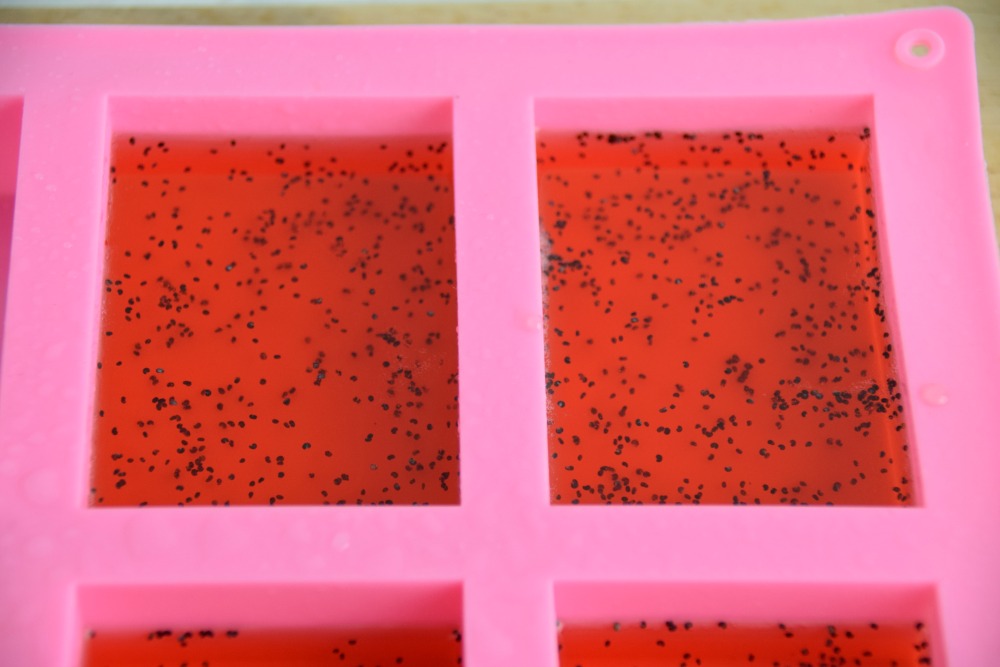 Homemade Watermelon Soap mold