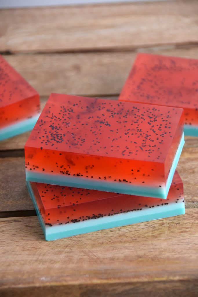 Homemade Watermelon Soap1