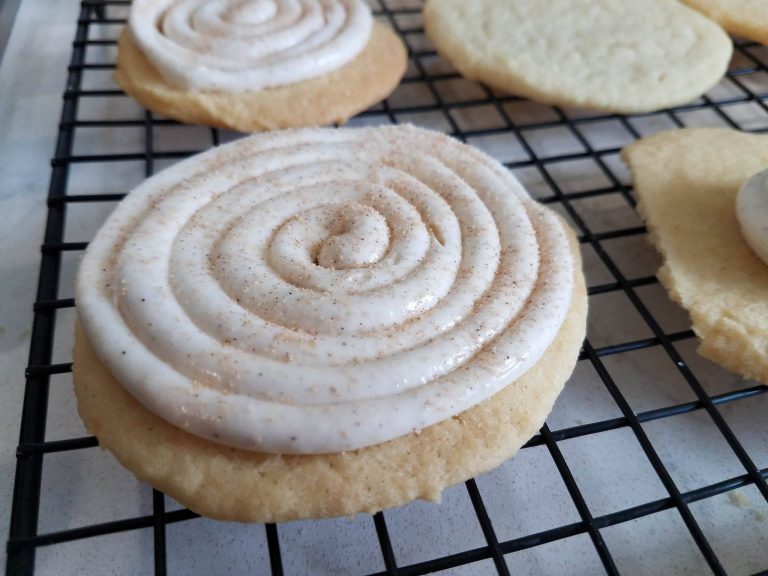 Cinnamon Roll Sugar Cookies